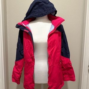 PREOWNED COLUMBIA GIRLS WINTER JACKET SZ L (14/16)